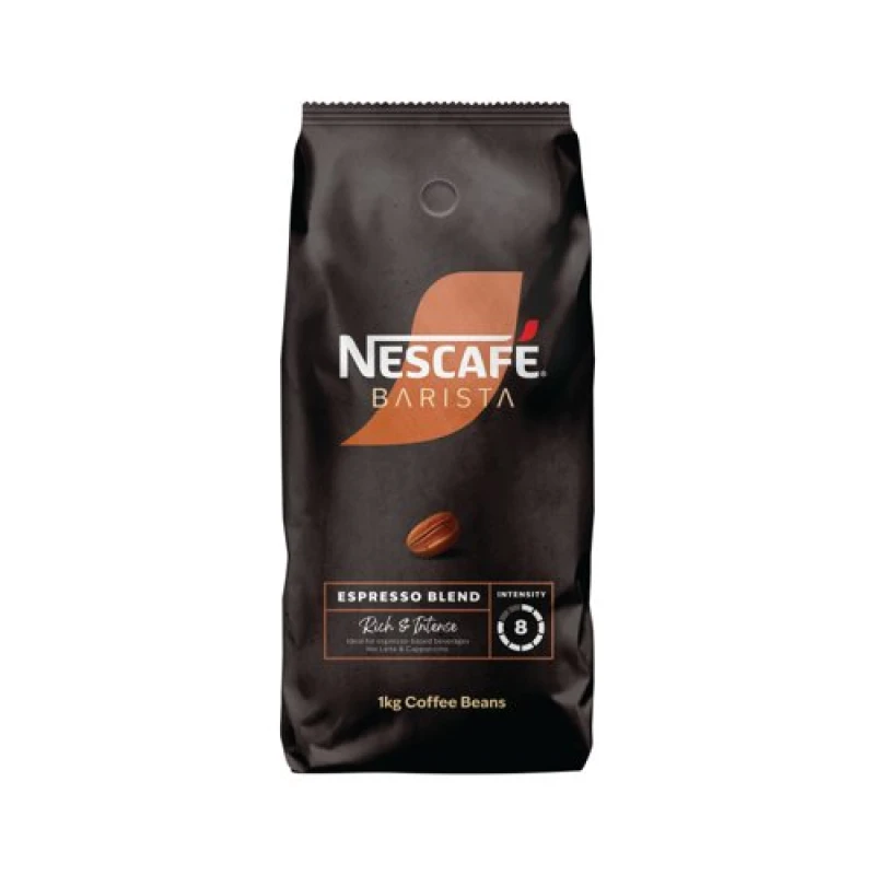 Image of Nescafe Nescafe Barista Espresso Blend Coffee Beans 1Kg 12625032 12625032