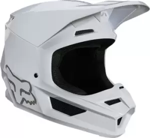 Image of FOX V1 Plaic Motocross Helmet, white, Size L, white, Size L
