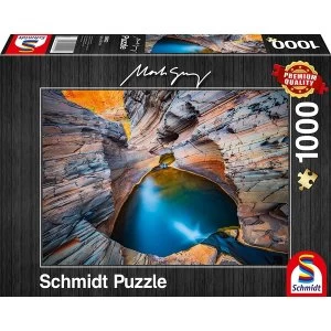 Image of Schmidt Mark Gray: Indigo Jigsaw Puzzle - 1000 Pieces