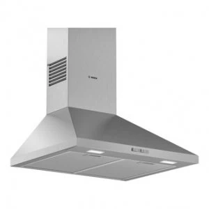 Image of Bosch DWP64BC50B 60cm Pyramid Chimney Cooker Hood