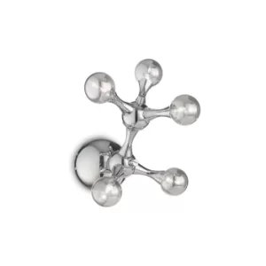 Image of Nodi 5 Light Wall Light Chrome