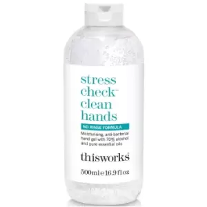 Image of this works Stress Check Clean Hands Gel 500ml