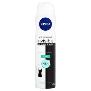 Image of Nivea Female Black and White Fresh Deodorant 250ml