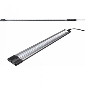 Image of KnightsBridge 3W LED IP20 UltraThin Linear Under Cabinet Link Light 300mm - Cool White