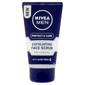 Image of Nivea For Men Exfoliating Face Scrub 75ml