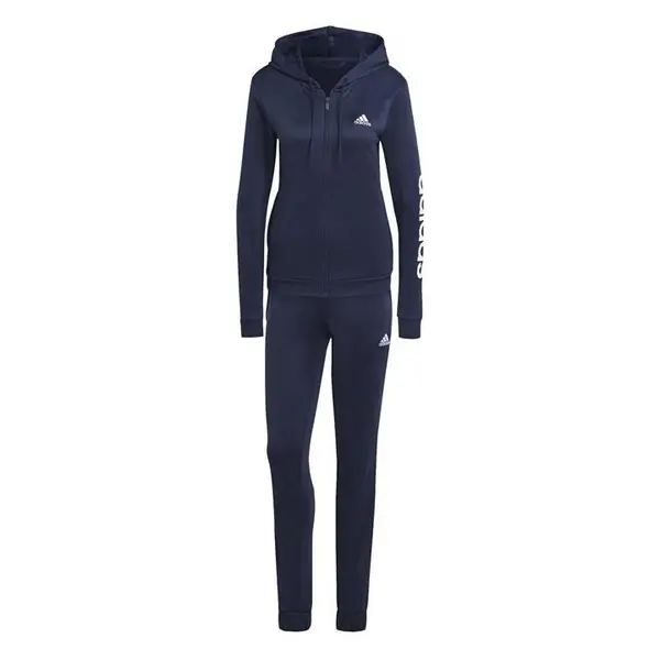 Image of adidas Linear Tracksuit Womens Performance Tracksuits 10 (S) Blue 66618918350