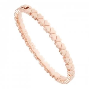 Image of Ted Baker CLEMISA Hinge Heart Bangle - Rose Gold