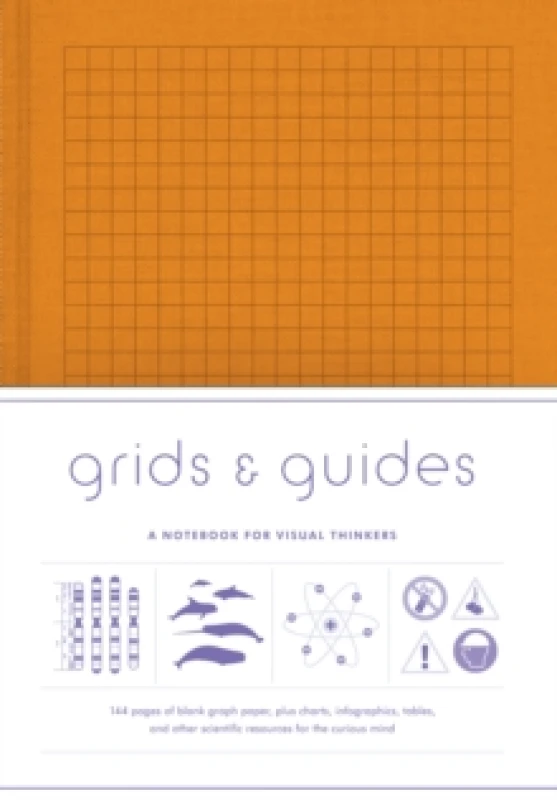 Image of Grids & Guides Orange : A Notebook for Visual Thinkers Notebook / blank book