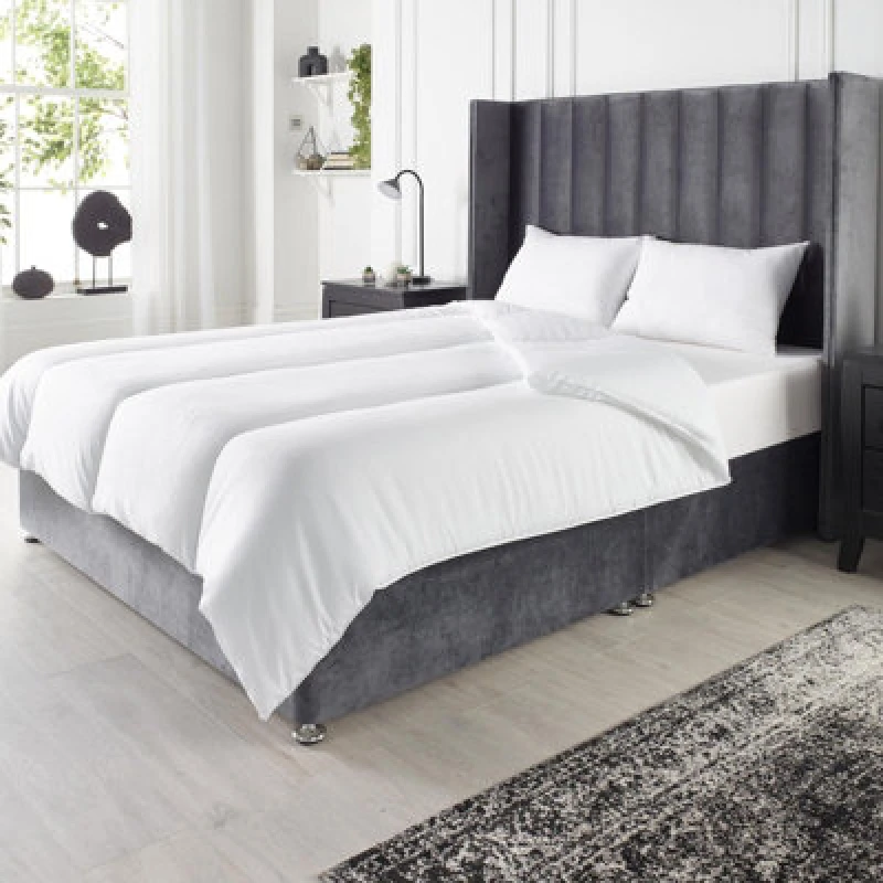 Image of OHS OHS Anti Allergy 10.5 TOG Duvet Quilt Soft Filled Bedding in White Size: Single White Single Unisex 5018626042781