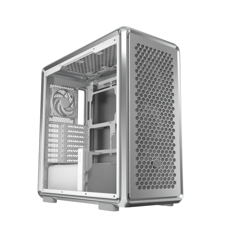 Image of Cooler Master MasterFrame 600 Premium ATX Gaming Case - Silver - MF600-SGNN-S00