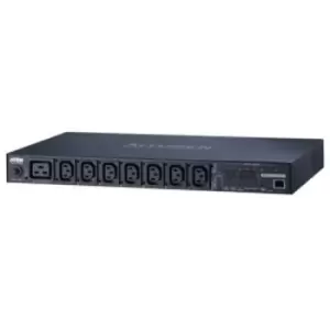 Image of Aten PE8208G power distribution unit (PDU) 8 AC outlet(s) 1U Black