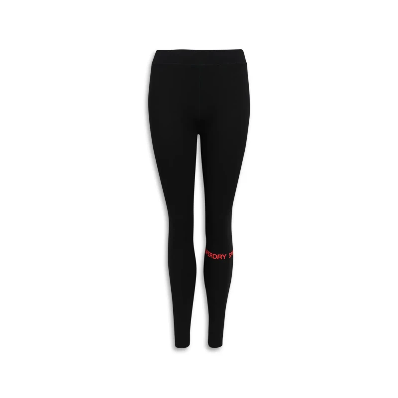 Image of Superdry Womens leggings Superdry Sportswear Noir Female XS