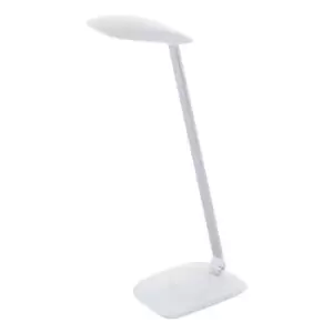 Image of Table Desk Lamp Colour White Touch On/Off Dimming Bulb LED 4.5W Included