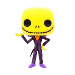 Image of Disney The Nightmare Before Christmas Jack Skellington Blacklight Funko Pop! Vinyl