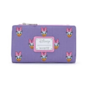 Image of Loungefly Disney Sensational 6 Daisy Aop Canvas Wallet