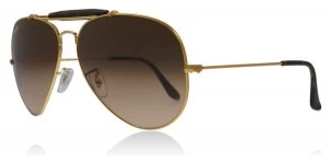 Image of Ray-Ban Outdoorsman II Sunglasses Shiny Light Bronze 9001A5 62mm