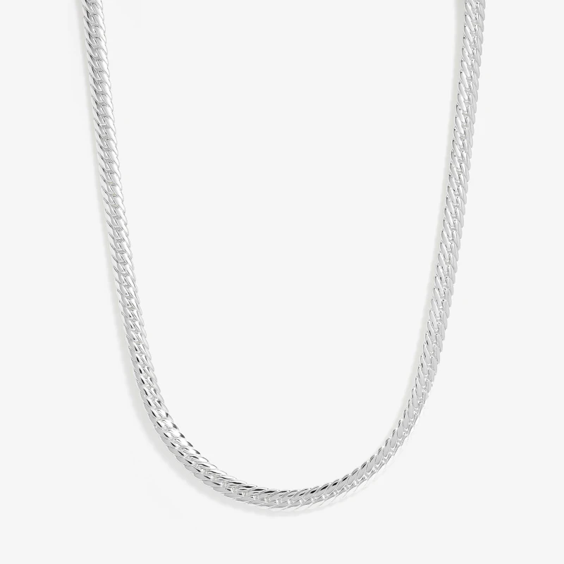 Image of Jon Richard Silver Plated Herringbone Chain Necklace Jewellery Sets One Size Silver 70979811000
