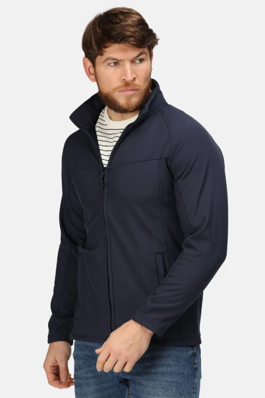 Image of Regatta Professional Mens Uproar Interactive Warm Softshell Jacket XL - Chest 43-44' (109-112cm) Navy/Navy TRA642-081-XL