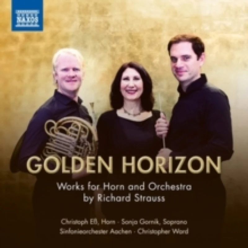 Image of Golden Horizon: Works for Horn and Orchestra By Richard Strauss CD / Album