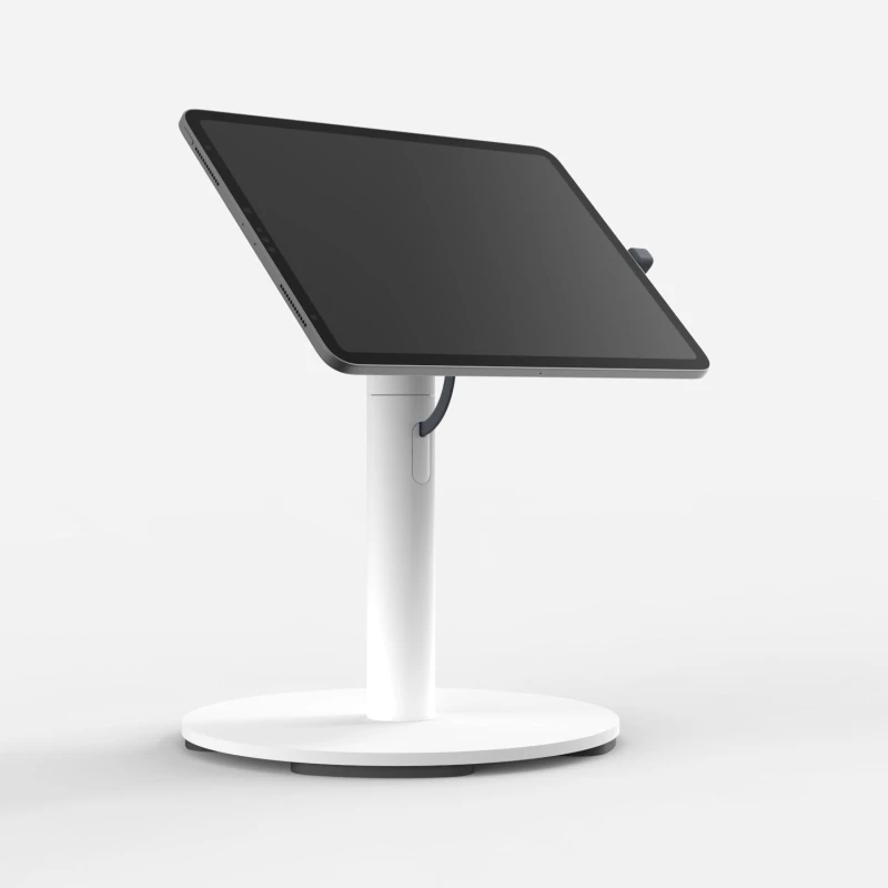 Image of Bouncepad Core Twist + Counter Base Compatible with All USB-C White BP-COR-TTCO-W