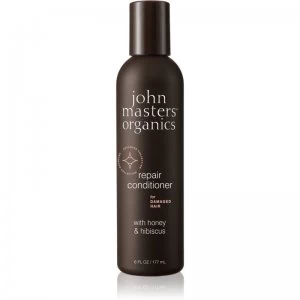 Image of John Masters Organics Honey & Hibiscus Restoring Conditioner For Damaged Hair 177ml
