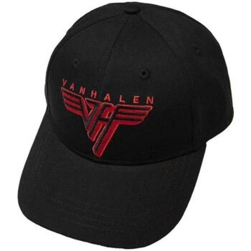 Image of Van Halen Womens Classic Logo Baseball Cap in Black Female One Size