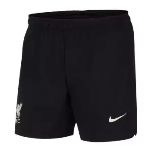 Image of Liverpool 2021-2022 Woven Shorts (Black)