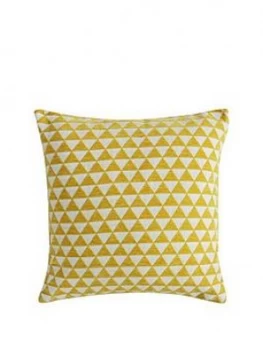 Image of Gallery Jacquard Triangles Cushion