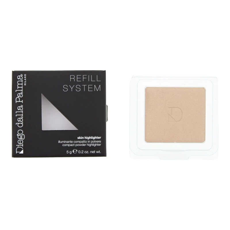 Image of Diego Dalla Palma Skin Highlighter Sabbia Dorato #134 Refill Compact Powder 5g