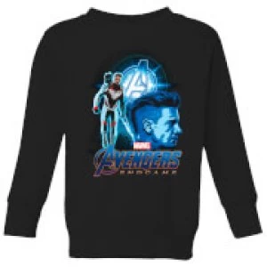 Image of Avengers: Endgame Hawkeye Suit Kids Sweatshirt - Black - 3-4 Years