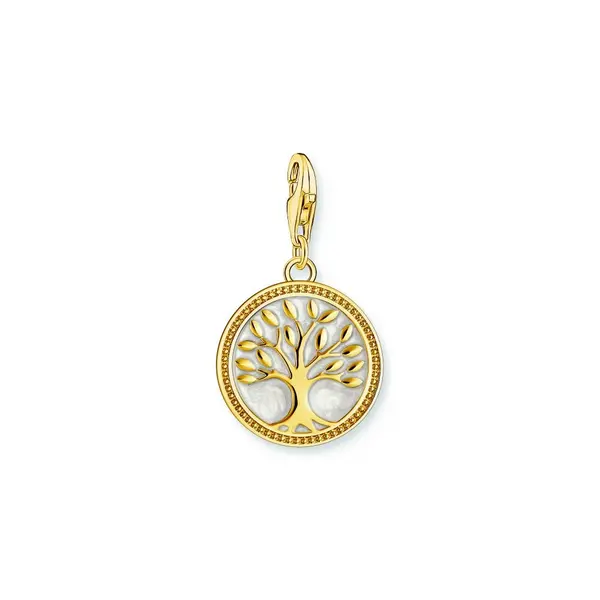 Image of Thomas Sabo Charm Club Charmista Gold Tree-of-love Charm 2057-427-39