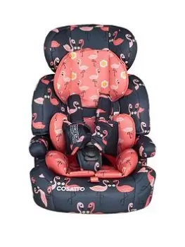 Image of Cosatto Zoomi Group 123 Car Seat - Pretty Flamingo