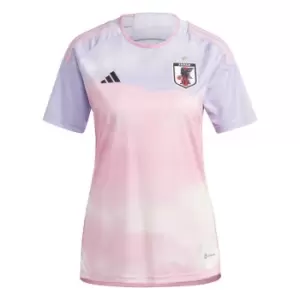 Image of adidas Japan Away Shirt 2022 Womens - Purple