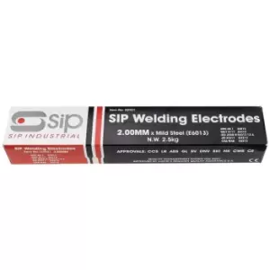 Image of SIP SIP 2.5kg x 2mm 6013 Mild Steel Electrodes