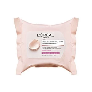 Image of FLORES DELICADAS toallitas desmaquilladoras piel sensible