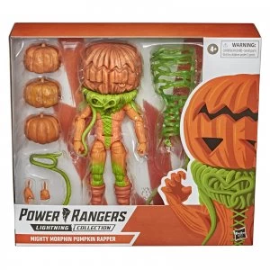 Image of Hasbro Power Rangers Lightning Collection Monsters Mighty Morphin Pumpkin Rapper Action Figure