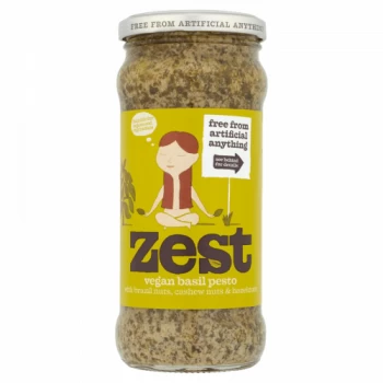 Image of Zest Basil Pesto Suitable For Vegans - 340g
