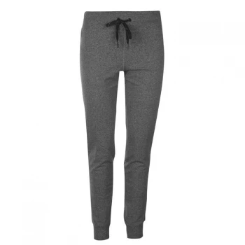 Image of DKNY Shadow Logo Joggers Ladies - Black Heather