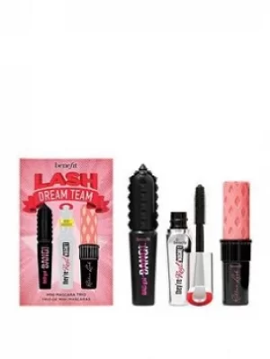 Image of Benefit Lash Dream Team Volumising, Curling & Extreme Lengthening Mascara Trio Gift Set
