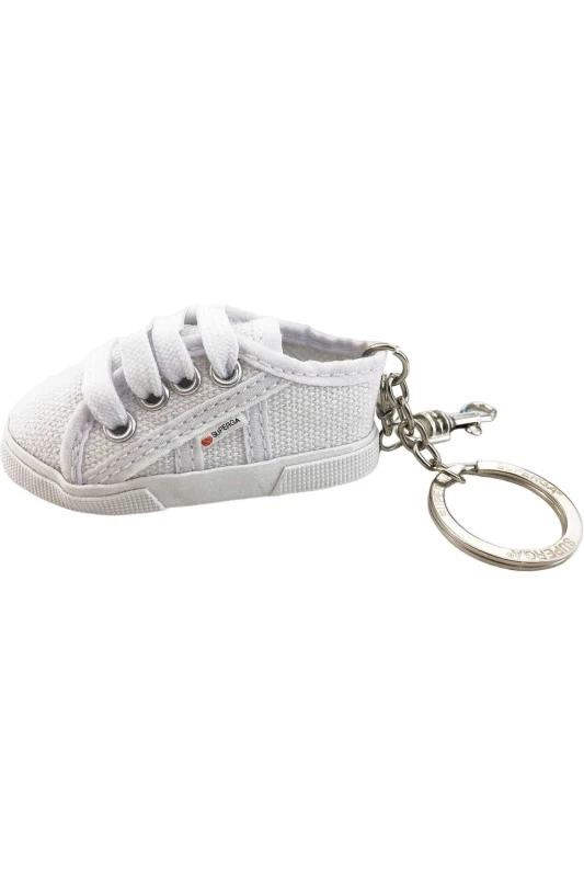 Image of Superga 2750 Shoes Keyring in White Size: XS White Unisex XS
