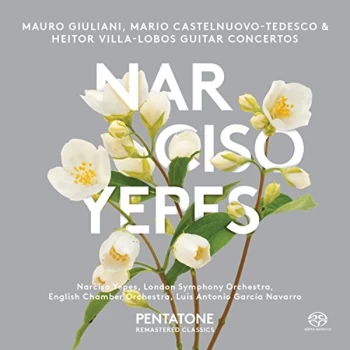 Image of Narciso Yepes - Mauro Giuliani, Mario Castelnuovo-Tedesco & Heitor Villa-Lobos... CD
