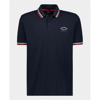Image of Paul And Shark Sport Paul & Shark Sport Tip Polo - Blue
