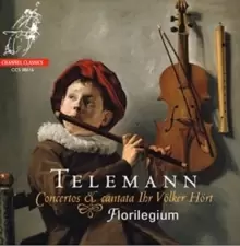 Image of Telemann: Concertos & Cantata Ihr Volker Hort