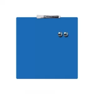 Image of Quartet Magnetic Drywipe Board Square Tile 360X360MM Blue