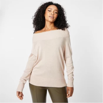 Image of Biba BIBA Angelina Bardot Knitted Jumper - Beige