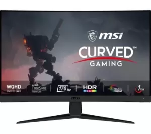 Image of MSI 27" G27CQ5 Quad HD Curved Gaming LCD Monitor