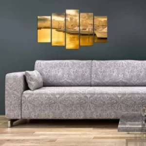 Image of 5PMX-121 Multicolor Decorative MDF Painting (5 Pieces)