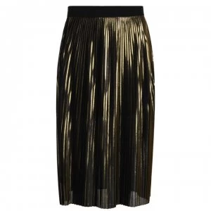 Image of By Malene Birger Launo Midi Skirt - Gold 002
