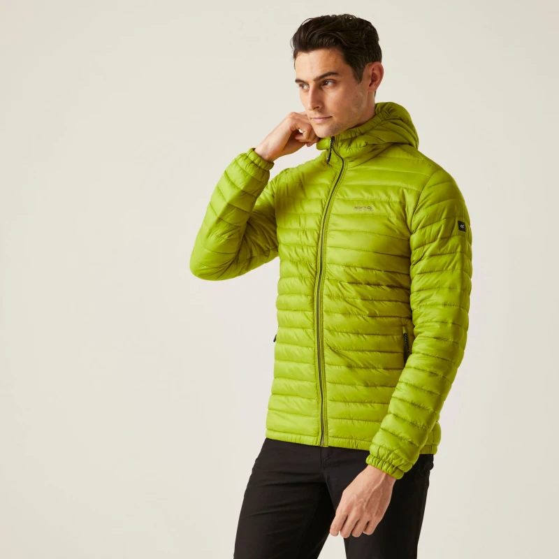 Image of Regatta Regatta Men Hurden Padded Jacket in Green Size: Medium Green M Male 5063019998510