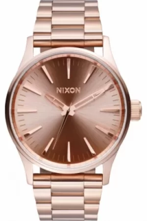 Image of Unisex Nixon The Sentry 38 SS Watch A450-897